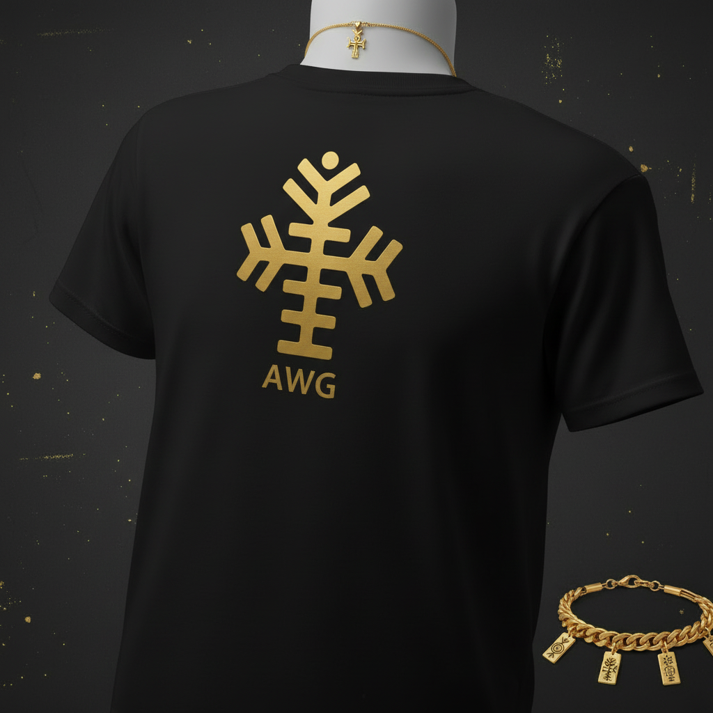 Adinkrahene Legacy Tee back view